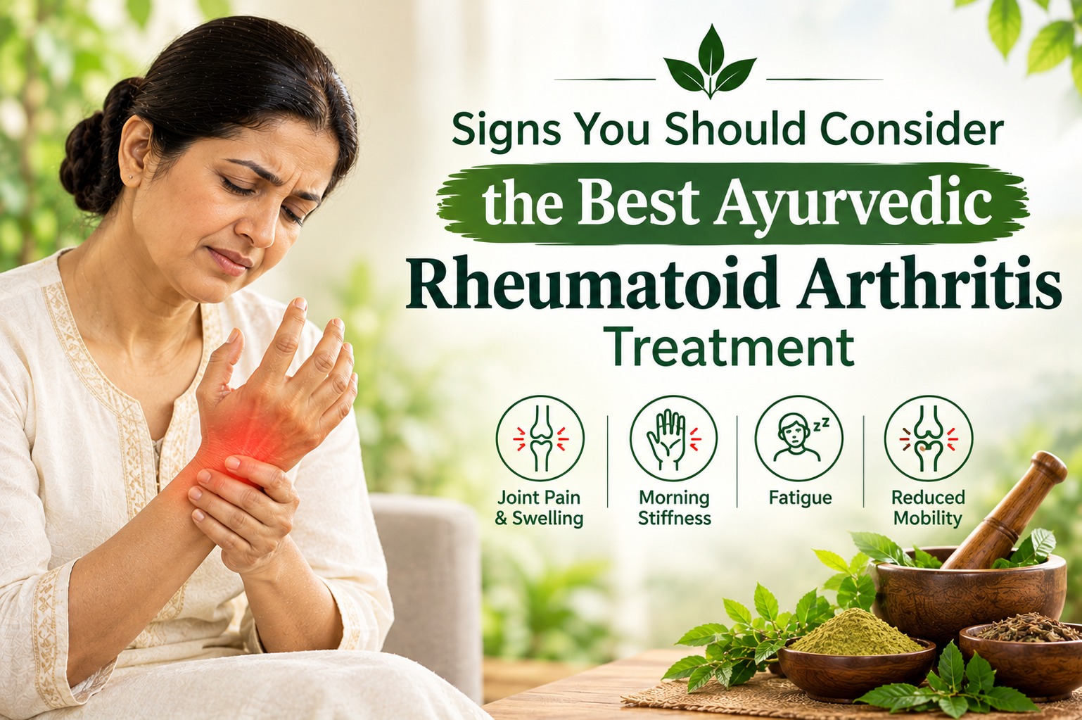 Signs You Should Consider the Best Ayurvedic Rheumatoid Arthritis Treatment